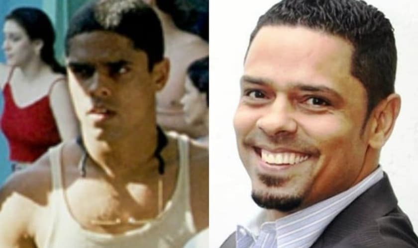 Ademir Zanyor em atuação na série Malhação e hoje. (Foto: Reprodução/Instagram)