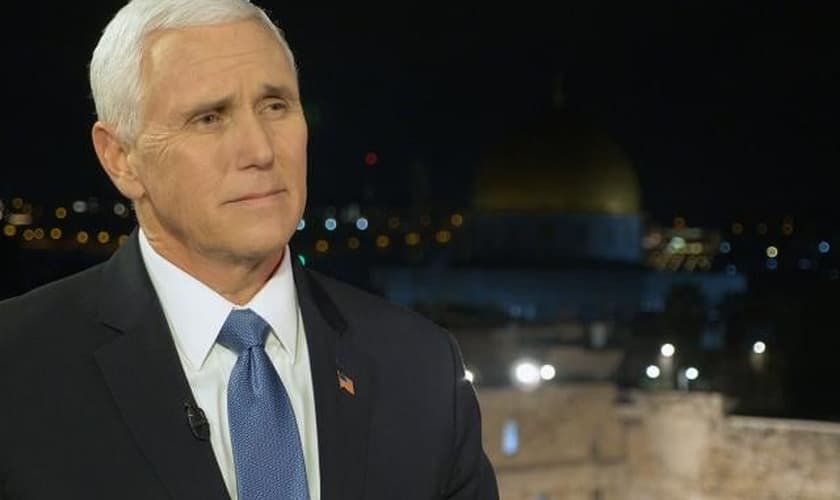 Mike Pence esteve com mais de 40 líderes mundiais no 5º Fórum Mundial do Holocausto, em Jerusalém. (Foto: CBN News)