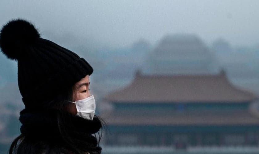 Igreja tem ajudado a comunidade de Wuhan a enfrentar a epidemia. (Foto: Kevin Frayer/Getty Images)