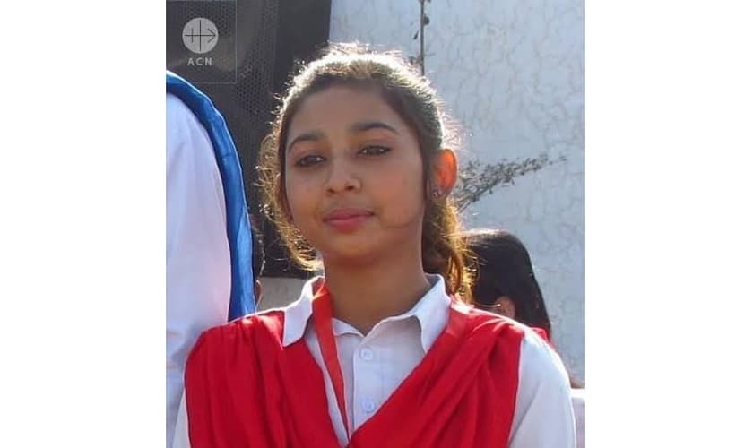 Maria Shahbaz foi sequestrada e forçada a se casar com seu raptor. (Foto: Ajuda à Igreja que Sofre)