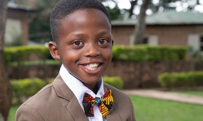 Patrick, do Coral Infantil Watoto, e o desejo de ser pastor. (Foto: Reprodução / Watoto)