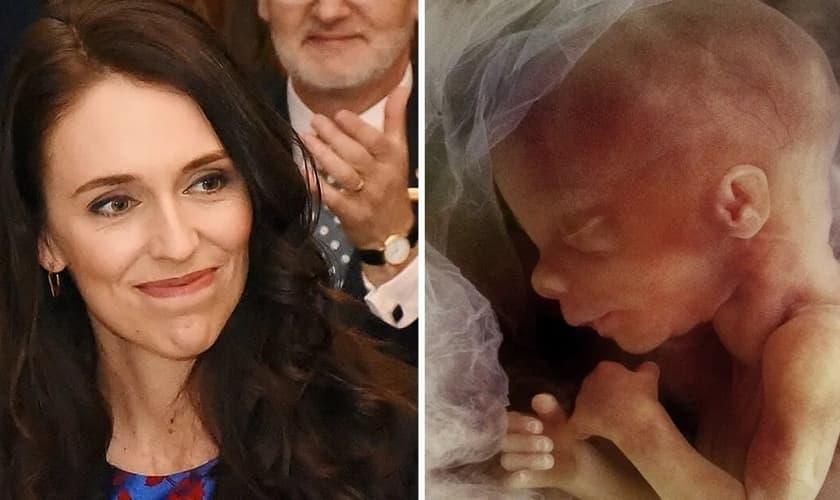 Jacinda Ardern, primeira-ministra da Nova Zelândia. (Foto: Reprodução / Right to Life)