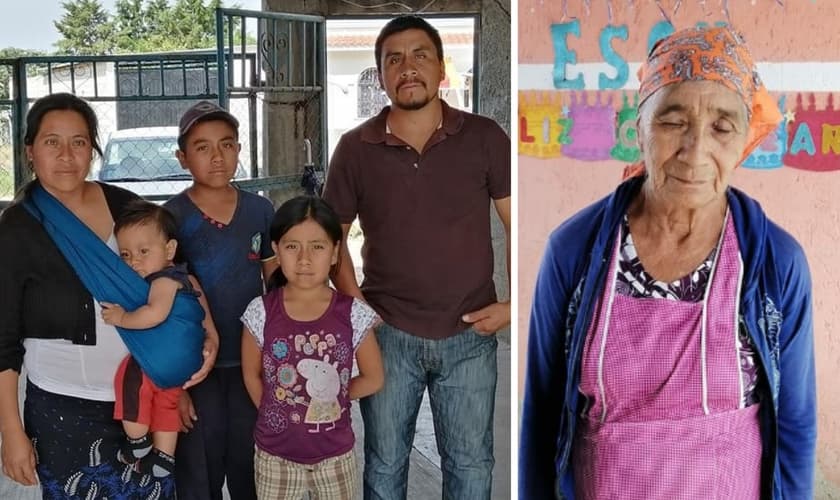 Protestantes privados de serviços básicos, em El Encanto. (Foto: Reprodução / Facebooks)