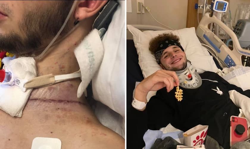 Aaron Assiter, de 18 anos, foi baleado em uma tentativa de assalto nos EUA. (Foto: Facebook/Aaron's Army)