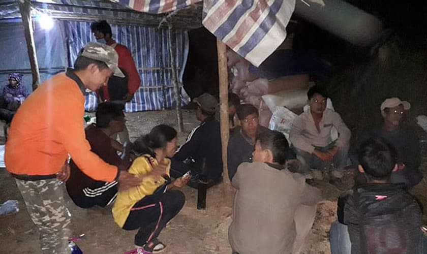 Cristãos do Laos se encontram escondidos. (Foto: Reprodução / RFA)