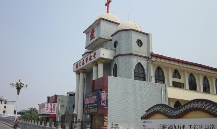 Igreja ligada ao Movimento Patriótico das Três Autonomias é uma das denominações que, mesmo autorizada pelo governo, sofre repressão comunista na China. (Foto: ChinaSource)
