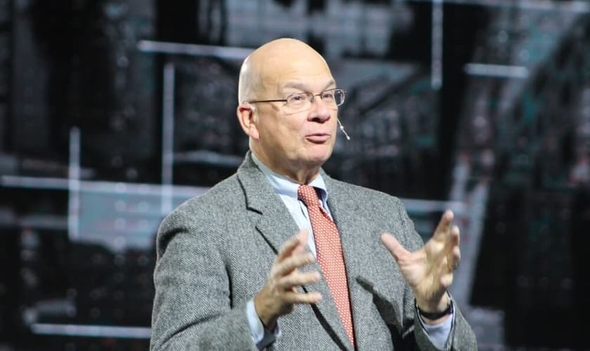 Timothy Keller, pastor da Igreja Presbiteriana Redeemer, em ministração em 2016. (Foto: The Christian Post/Leonardo Blair)