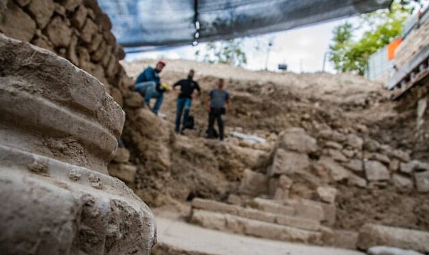 As escavações foram feitas no Getsêmani, no Monte das Oliveiras. (Foto: Yaniv Berman/Autoridade de Antiguidades de Israel)