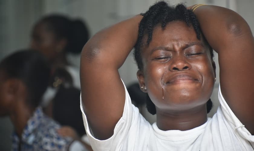 Imagem ilustrativa de mulher em lágrimas. (Foto: Jasmin Merdan/Getty Images)