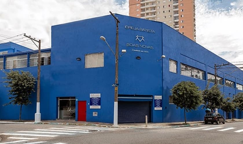 Fachada da Igreja Batista Boas Novas, na zona leste de São Paulo. (Foto: Reprodução / Igreja Boas Novas)