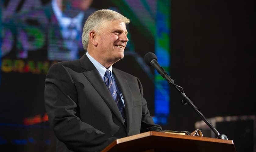 Franklin Graham promoveu o Festival da Esperança de Lancashire na Inglaterra, em 2018. (Foto: Associação Evangelística Billy Graham)