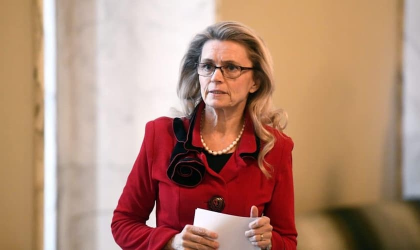 Räsänen foi ministra do Interior da Finlândia e presidente do Partido Democrata Cristão. (Foto: Lehtikuva/Heikki Saukkomaa)