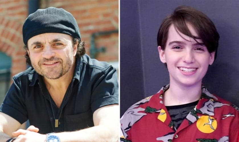 O ator canadense Michael D. Cohen e Sasha Cohen, de 13 anos, escalada para atuar na série Danger Force. (Foto: Cortesia/Nickelodeon)