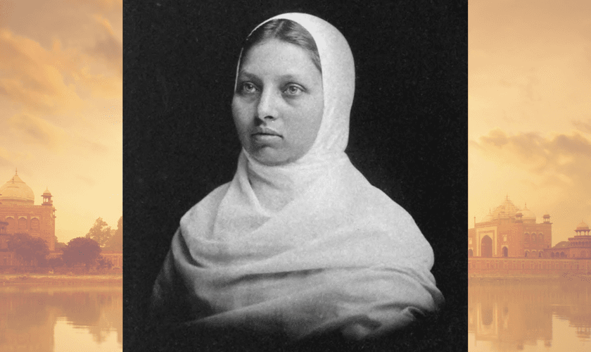 Mesmo como cristã, Pandita Ramabai manteve muito de sua cultura, usando roupas indianas e sendo vegetariana. (Foto: Reprodução / India Faith)