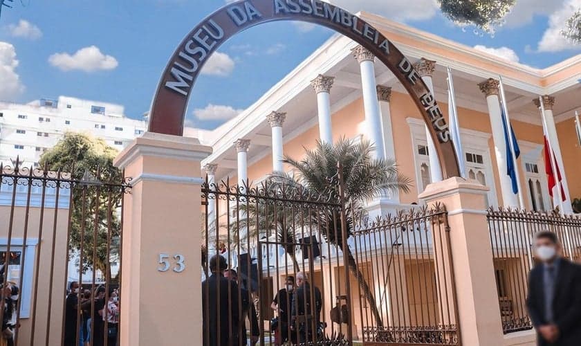 Comemorando seus 110 anos, a AD em Belém do Pará inaugurou o novo Museu da Assembleia de Deus. (Foto: Divulgação).