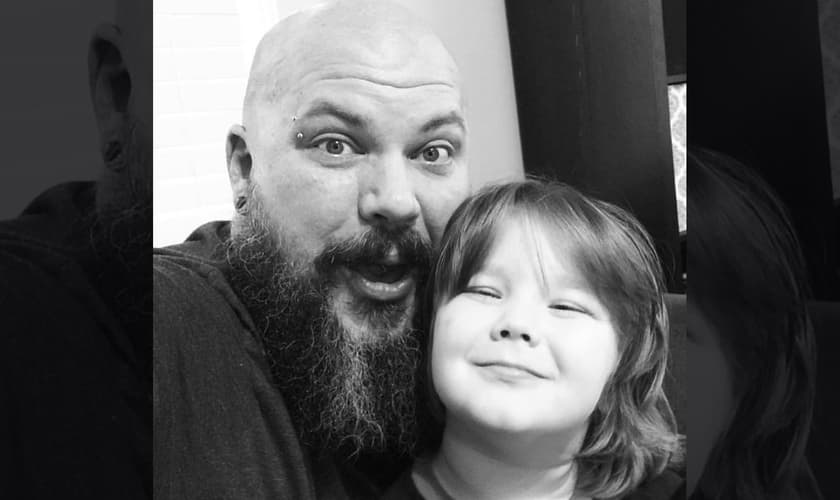 Andy Williams e sua filha. (Foto: Reprodução Instagram)