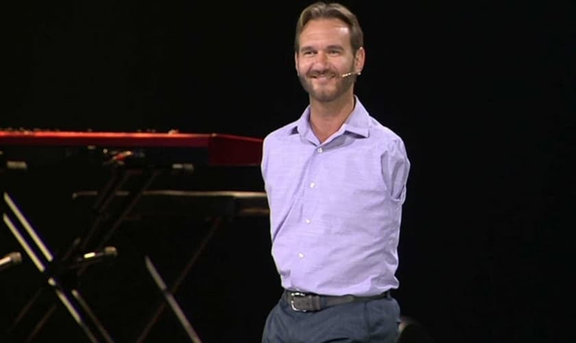 Nick Vujicic anunciou que será cofundador de um banco pró-vida. (Foto: Divulgação/Nick Vujicic)
