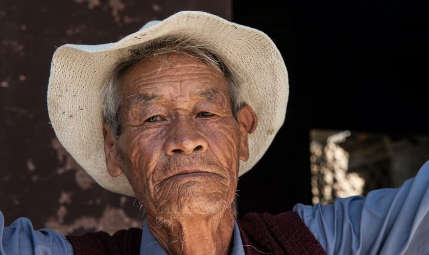 Zhang Chunlei foi detido pela polícia chinesa enquanto participava de um retiro cristão. (Foto: Kahar Erbol).