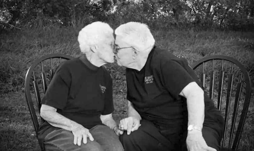 James e Wanda foram casados por 73 anos. (Foto: Reprodução KCCI News).