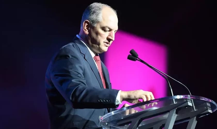 O governador da Louisiana, John Bel Edwards (Foto: Getty Images / Paras Griffin / Stringer)