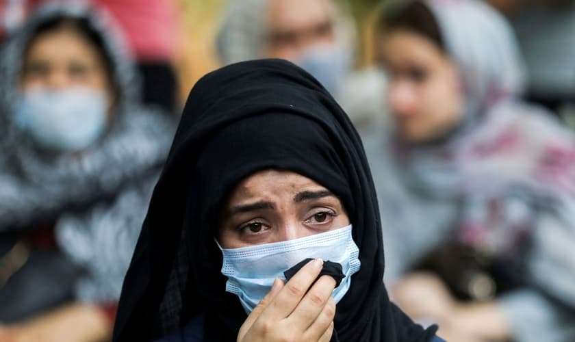 Imagem ilustrativa de mulher no Afeganistão. (Foto: Anushree Fadnavis/Reuters)