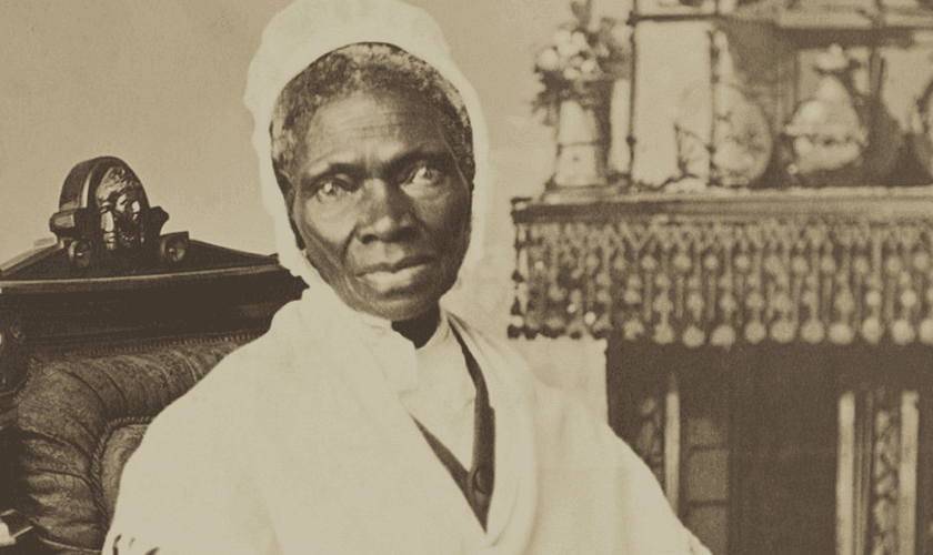A evangelista afro-americana Sojourner Truth. (Foto: Reprodução / GOD TV)