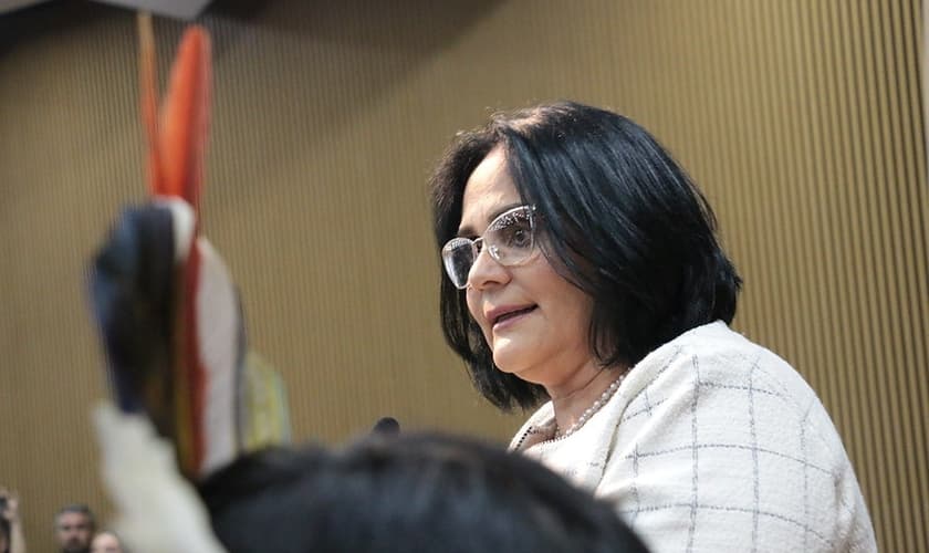 Ministra da Mulher, da Família e dos Direitos Humanos, Damares Alves. (Foto: Luiz Alves/MMFDH)