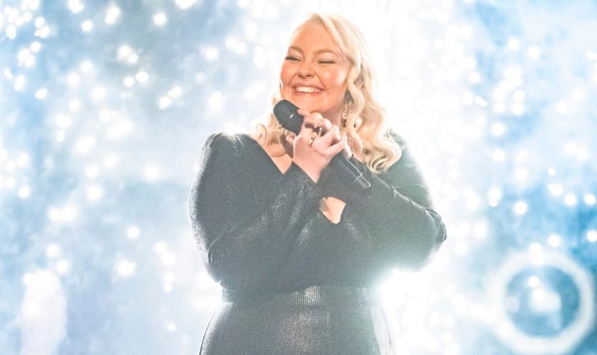 Bella Taylor Smith foi a vencedora do The Voice Australia 2021. (Foto: Reprodução).