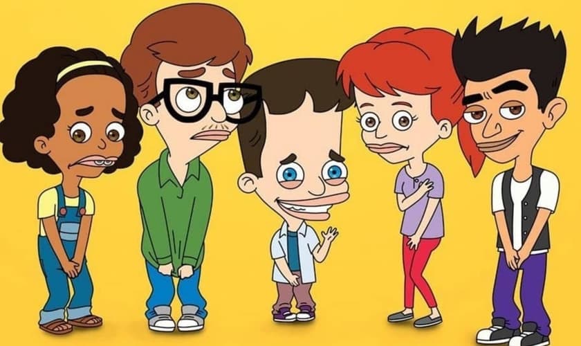 Personagens da série Big Mouth da Netflix. (Foto: Captura de tela/Netflix)