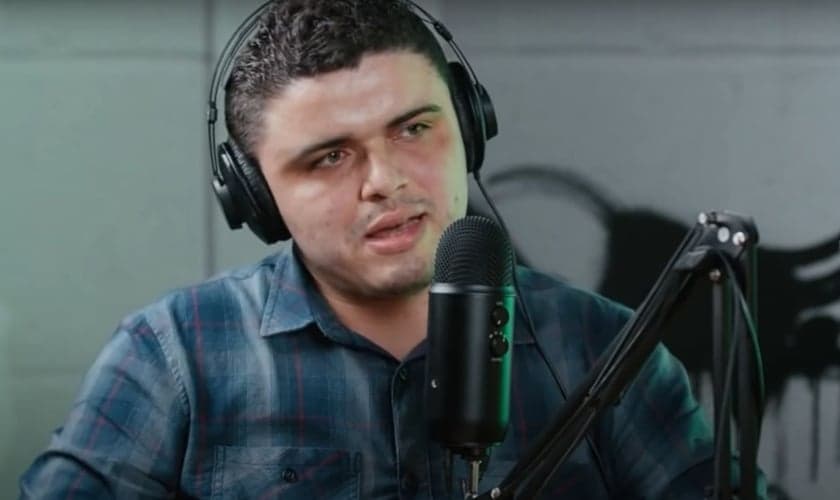 Gutierres Fernandes em entrevista ao Douglas Gonçalves. (Foto: Captura de tela/Youtube JesusCopy)