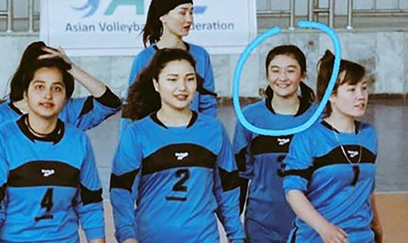 Mahjabin Hakimi foi decapitada em Cabul enquanto o Talibã procurava atletas femininas. (Foto: Twitter)