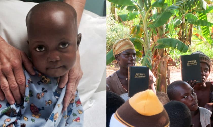 19 pessoas da aldeia, em Uganda, se converteram ao Evangelho. (Foto: Samaritan’s Purse).