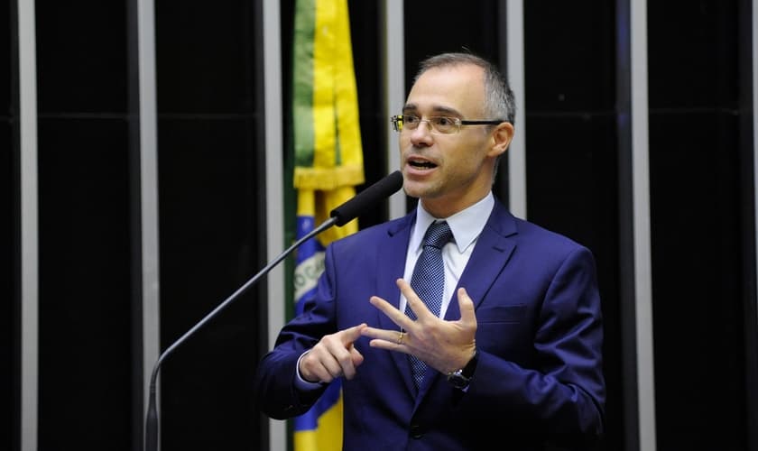 André Mendonça em sessão solene na Câmara dos Deputados. (Foto: Luis Macedo/Câmara dos Deputados)