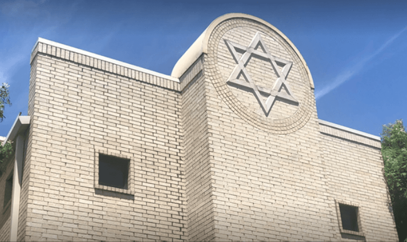 Fachada da sinagoga em Colleyville, no Texas. (Foto: Congregation Beth Israel Administration)