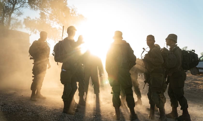 Soldados de combate do Batalhão 202 em exercício terrestre. (Foto: Flickr/IDF Israel Defense Forces)