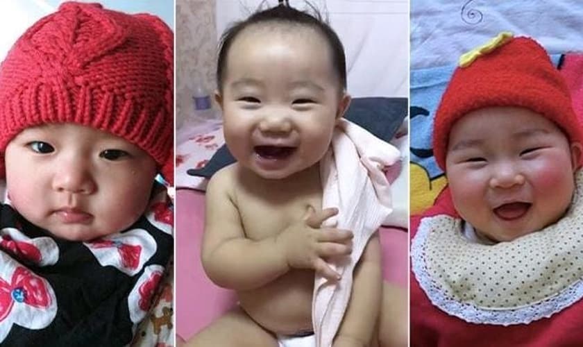 Bebês salvos com a ajuda da coalizão “Direitos das Mulheres Sem Fronteiras”. (Foto: Reprodução/Direitos da Mulher Sem Fronteiras)