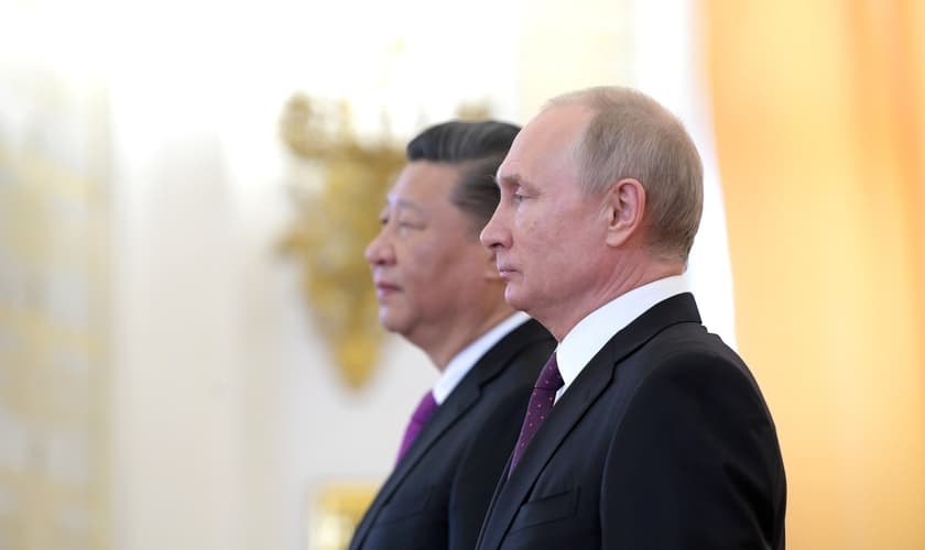 Xi Jinping e Vladimir Putin. (Foto: Wikimedia Commons)