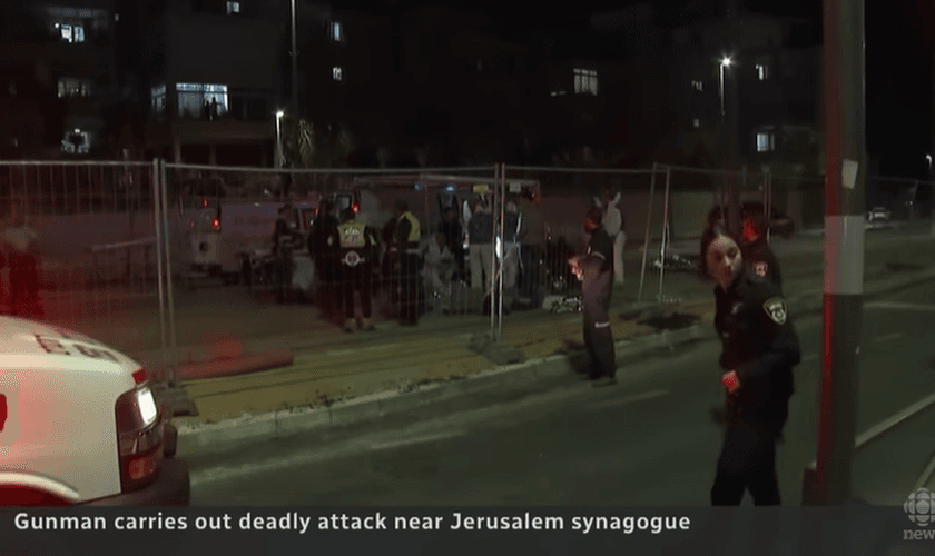 O ataque aconteceu em Neve Yaakov, durante o shabat. (Foto: Reprodução/YouTube/CBC News: The National).