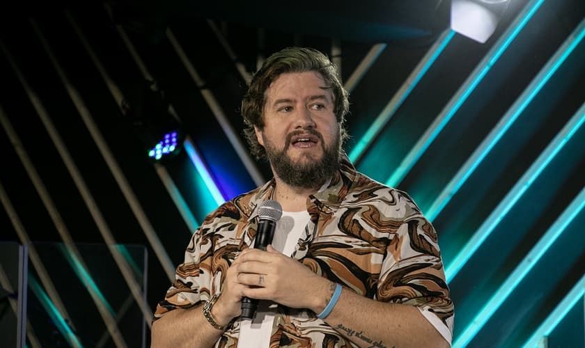 Ben Fitzgerald durante conferência da Zion Church, em Lisboa. (Foto: Marcos Paulo Correa/Guiame)