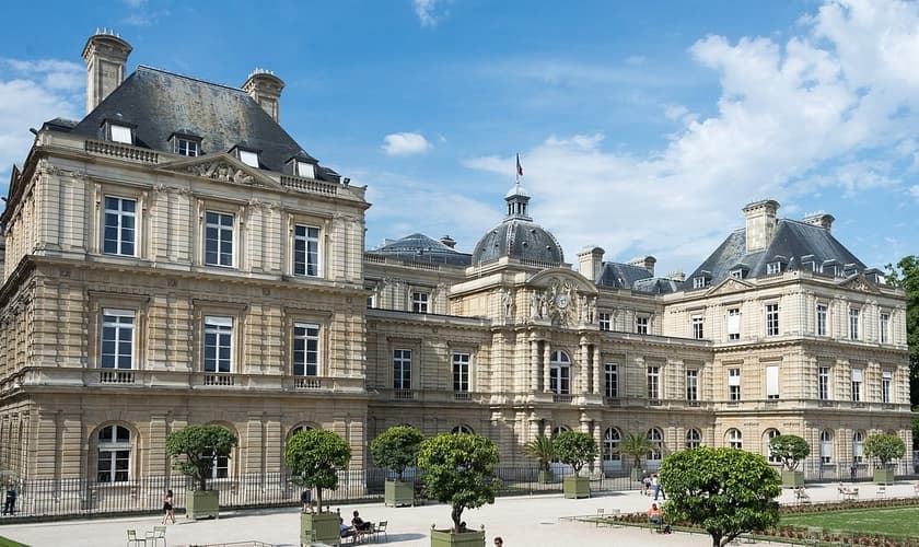 O Palácio de Luxemburgo, sede do Senado francês. (Foto: Wikipedia)