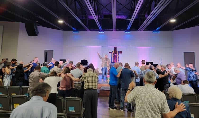 Culto na Destiny Church. (Foto: Reprodução/Facebook/Destiny Church)