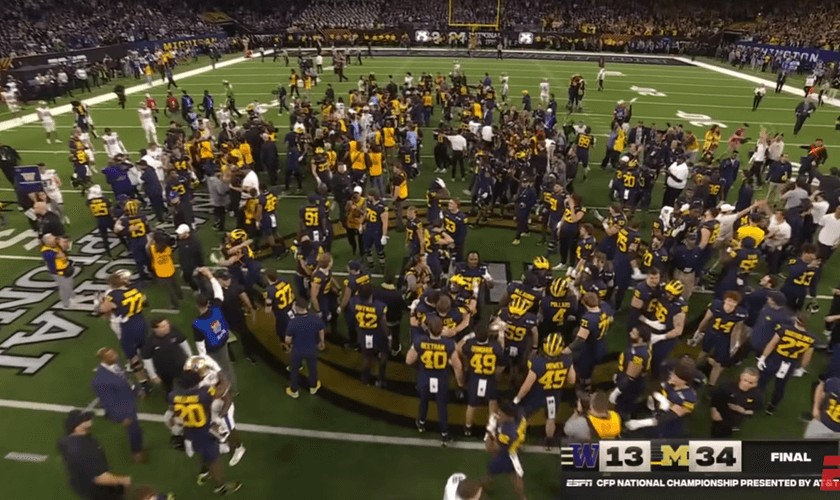 Michigan Wolverines. (Foto: Reprodução/YouTube/ESPN)