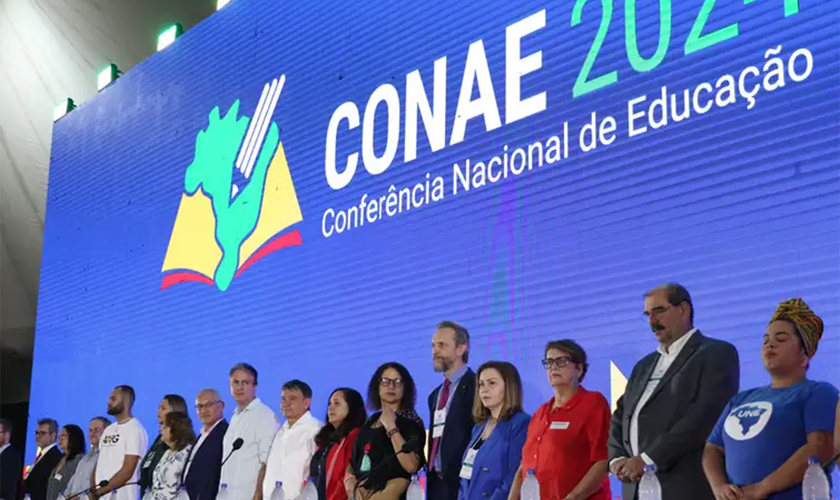 Conferência Nacional de Educação (Conae) 2024, em Brasília. (Foto: José Cruz/Agência Brasil)
