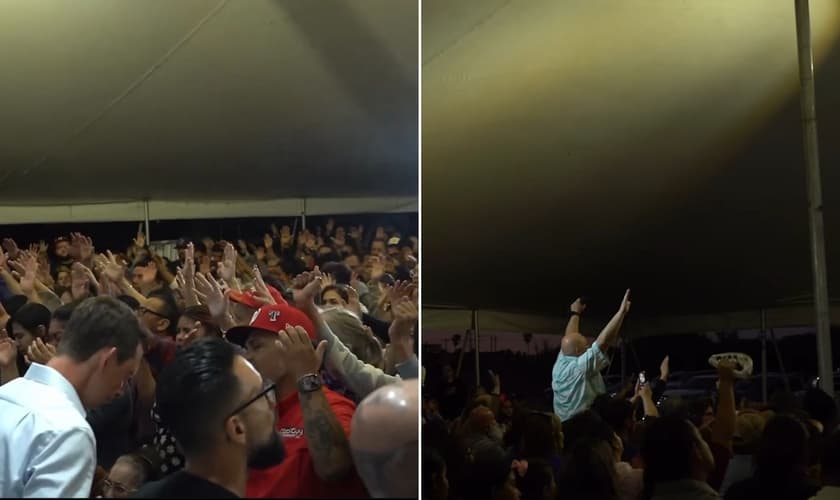 Multidão no evento. (Foto: Reprodução/Instagram/Tony Suarez)