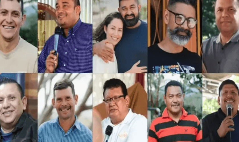 Cristãos condenados pelo regime da Nicarágua (Fotos: ADF International e Mountain Gateway)