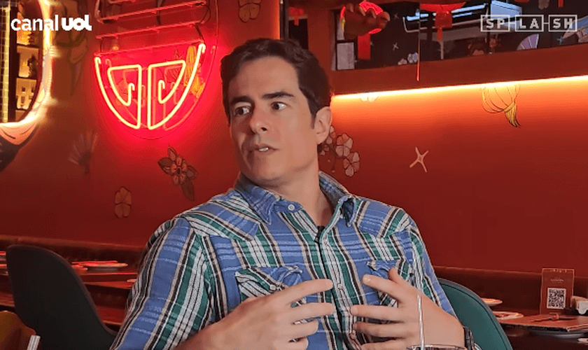 Felipe Folgosi. (Foto: Reprodução/Canal UOL/Splash).