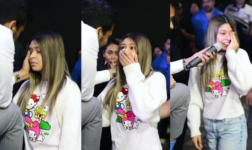 A adolescente foi curada por Deus nos EUA. (Foto: Reprodução/Instagram/ARB Ministries).