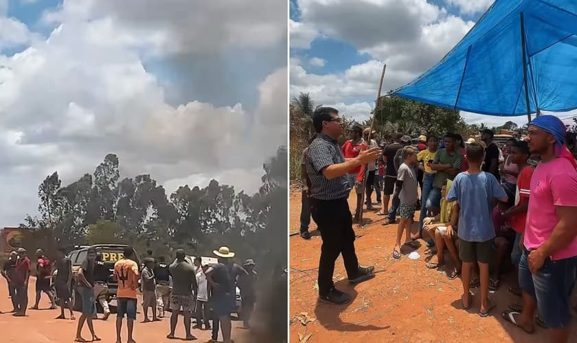 Clebison no evangelismo. (Foto: Reprodução/Instagram/Clebison Bandeira)