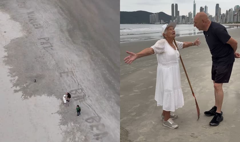 Luciano e Úrsula. (Foto: Reprodução/Instagram/Luciano Hang)