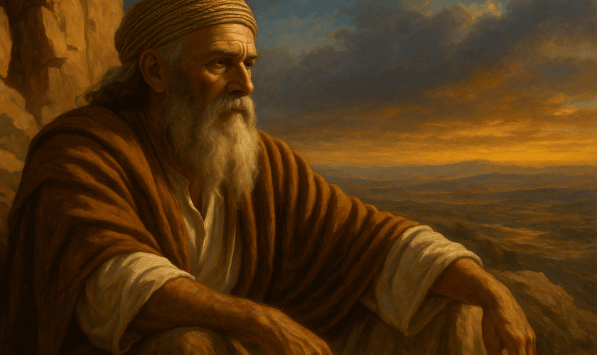 Profeta Naum. (Imagem ilustrativa gerada por IA)